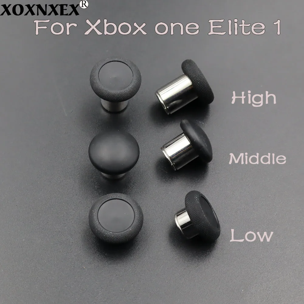 1Set For Metal Mushroom Head Rocker Cap For Xbox One Elite 1 Generation Gamepad Accessory High, Middle And Low Keys
1Set For Metal Mushroom Head Rocker Cap For Xbox One Elite 1 Generation Gamepad Accessory High, Middle And Low Keys