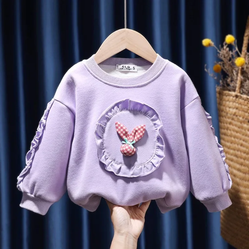 New Fashion Printing Round Neck Long Sleeve Solid Color Versatile Casual Pullover Children's Clothing 2025 Spring and Autumn
New Fashion Printing Round Neck Long Sleeve Solid Color Versatile Casual Pullover Children's Clothing 2025 Spring and Autumn