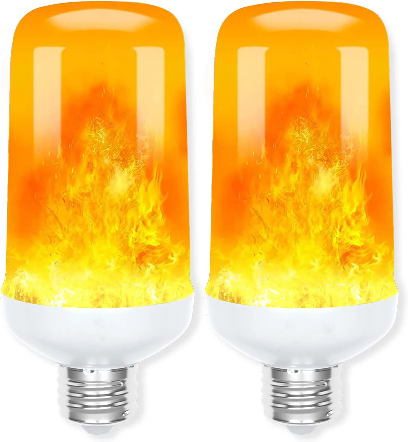 LED Flame Light Bulb E26/E27 4-Mode Flickering Fire Effect with Upside down Feature for Christmas Home Decor
LED Flame Light Bulb E26/E27 4-Mode Flickering Fire Effect with Upside down Feature for Christmas Home Decor