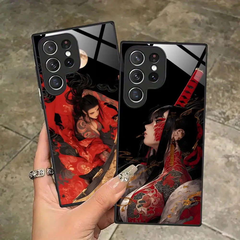Hannya Girl Samurai Phone Case for Samsung Galaxy S26 S25 S24 S23 S22 S21 S20 Note20 Plus FE Ultra Glass Protective Cover
Hannya Girl Samurai Phone Case for Samsung Galaxy S26 S25 S24 S23 S22 S21 S20 Note20 Plus FE Ultra Glass Protective Cover