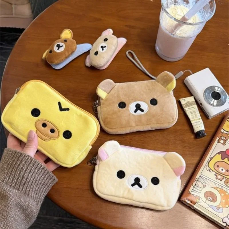 Hot Rilakkumas Coin Purse Wallet Creative Peripheral Korilakkuma Ccd Storage Card Bag Couple Birthday Small Storage Bag Gifts
Hot Rilakkumas Coin Purse Wallet Creative Peripheral Korilakkuma Ccd Storage Card Bag Couple Birthday Small Storage Bag Gifts