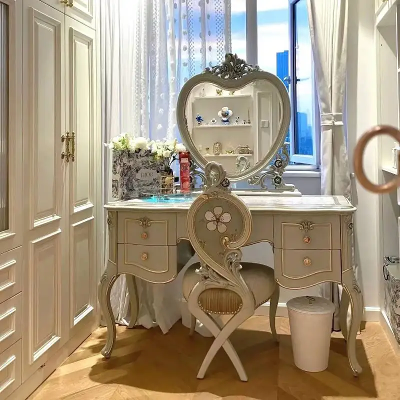 Mirror European Vanity Table Dest Storage Cheap Saving Drawer Dressing Table Wood Grey Long Makeup Tafel Furnitures For Bedroom
Mirror European Vanity Table Dest Storage Cheap Saving Drawer Dressing Table Wood Grey Long Makeup Tafel Furnitures For Bedroom