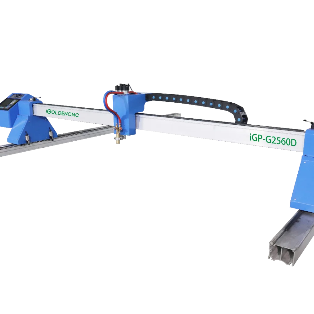 High Precision Dual Track Portable CNC Plasma Cutter with Arc Voltage THC for Stainless Steel Aluminum Metal Cutting
High Precision Dual Track Portable CNC Plasma Cutter with Arc Voltage THC for Stainless Steel Aluminum Metal Cutting