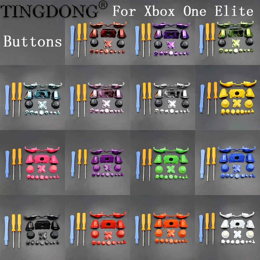 1 Set For Xbox One Elite Controller buttons kit L R LB RB Bumper Trigger Buttons Mod Kit With tools Game Accessories
1 Set For Xbox One Elite Controller buttons kit L R LB RB Bumper Trigger Buttons Mod Kit With tools Game Accessories