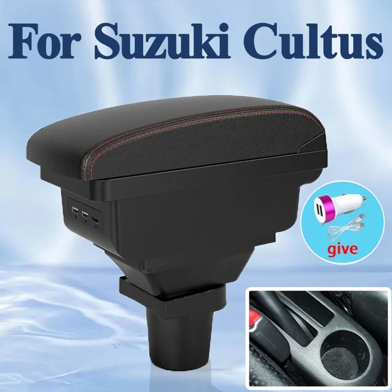 Для Suzuki Cultus III асыign 1995-2002 модификация автомобильного подлокотника, многофункциональный двухслойный ящик для хранения с зарядкой через USB
Для Suzuki Cultus III асыign 1995-2002 модификация автомобильного подлокотника, многофункциональный двухслойный ящик для хранения с зарядкой через USB