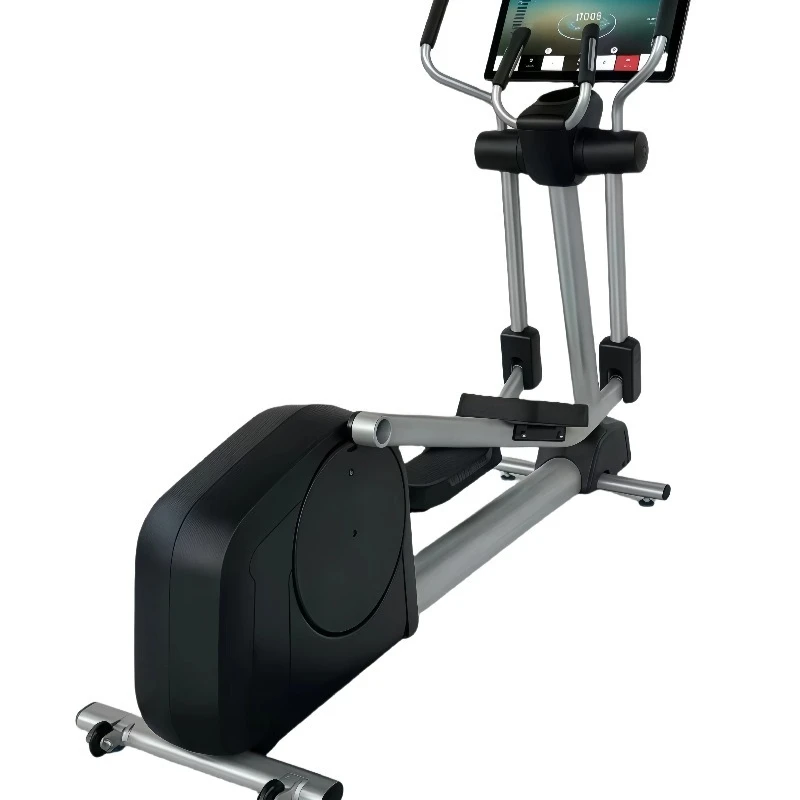 Hyper-Quiet Magnetic Drive System Cross Trainer Compact Elliptical Machine with LCD Monitor
Hyper-Quiet Magnetic Drive System Cross Trainer Compact Elliptical Machine with LCD Monitor