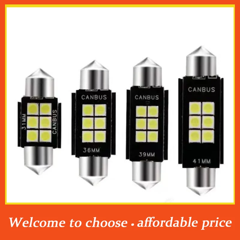 "1pc Automotive LED License Plate Reading Light 31mm 36mm 39mm 41mm CSP 3030 Signal Lamp Canbus Bulb Light License Plate Lamp*
"1pc Automotive LED License Plate Reading Light 31mm 36mm 39mm 41mm CSP 3030 Signal Lamp Canbus Bulb Light License Plate Lamp*