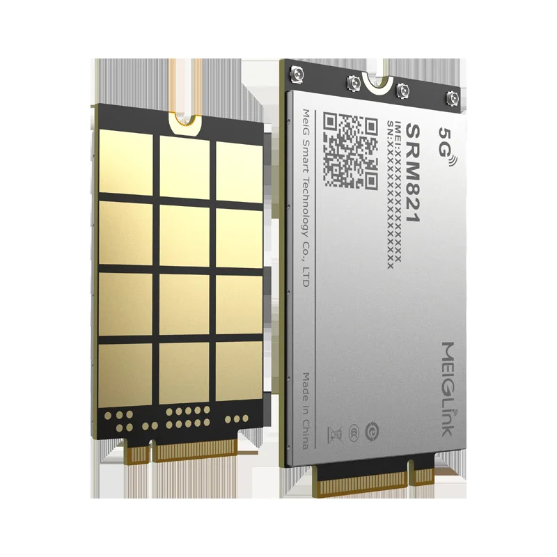 SRM821 5G module M.2 package 4-antenna combination Unisplendour Spreadtrum V510 platform ic chip integrated circuit
SRM821 5G module M.2 package 4-antenna combination Unisplendour Spreadtrum V510 platform ic chip integrated circuit