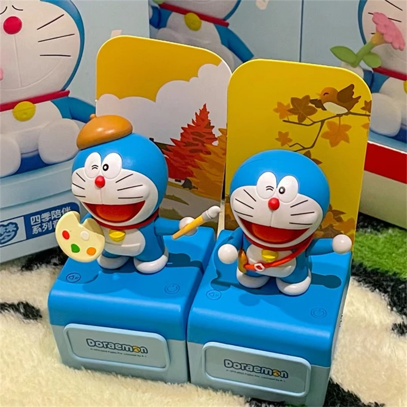 Cartoon Doraemon Four Seasons Music Box Dorami Doraemon Action Figure Toys Dolls Anime Decoration Gift For Children Voice Box
Cartoon Doraemon Four Seasons Music Box Dorami Doraemon Action Figure Toys Dolls Anime Decoration Gift For Children Voice Box
