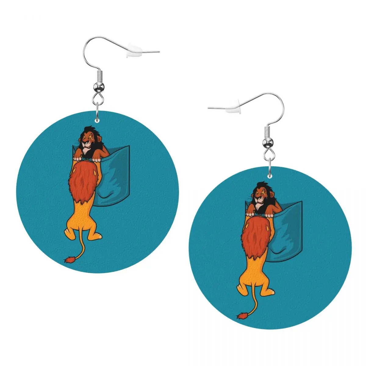 Custom The Lion King PVC Leather Earrings Dangle Earrings Jewelry For Women Anime For Wife Mother Gift
Custom The Lion King PVC Leather Earrings Dangle Earrings Jewelry For Women Anime For Wife Mother Gift