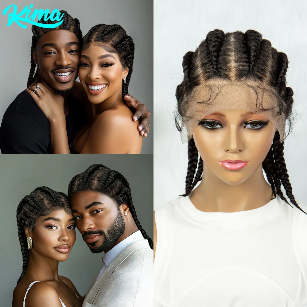 Голландские плетеные парики Cornrow Синтетический полный парик шнурка Cornrow Плетеные парики Короткие плетеные волосы для чернокожих женщин и мужчин
Голландские плетеные парики Cornrow Синтетический полный парик шнурка Cornrow Плетеные парики Короткие плетеные волосы для чернокожих женщин и мужчин