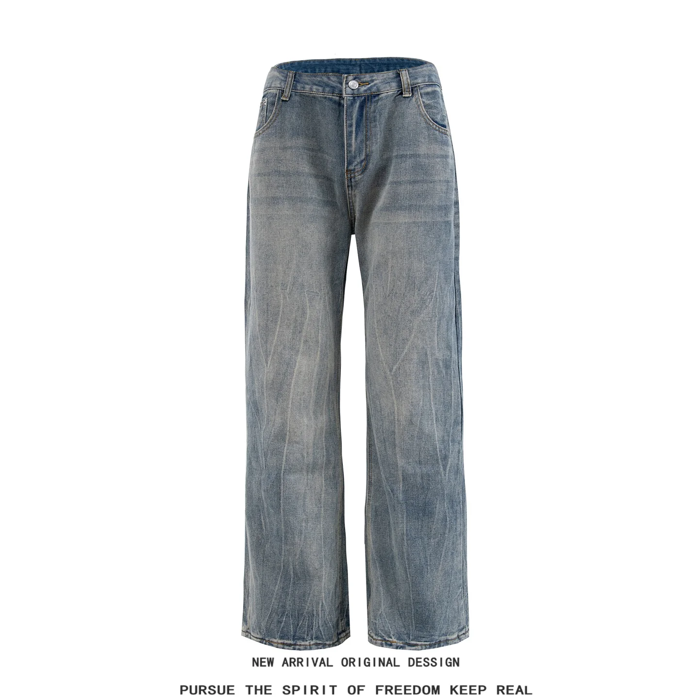 Washed American Cleanfit Lightning Pattern Jeans Men's High Street Slimming Versatile Retro Wide Leg Micro Flared Long Trousers
Washed American Cleanfit Lightning Pattern Jeans Men's High Street Slimming Versatile Retro Wide Leg Micro Flared Long Trousers