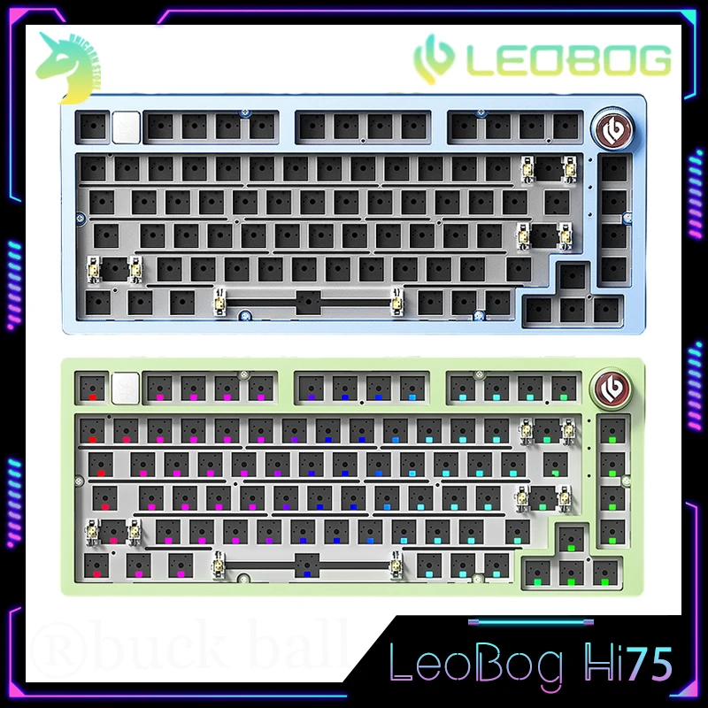 LEOBOG Hi75 Mechanical Keyboard Kit Gamer Keyboards Kit Wired Keyboard Kits With Knob Hot-Swap Gasket Custom RGB Aluminum Kits
LEOBOG Hi75 Mechanical Keyboard Kit Gamer Keyboards Kit Wired Keyboard Kits With Knob Hot-Swap Gasket Custom RGB Aluminum Kits