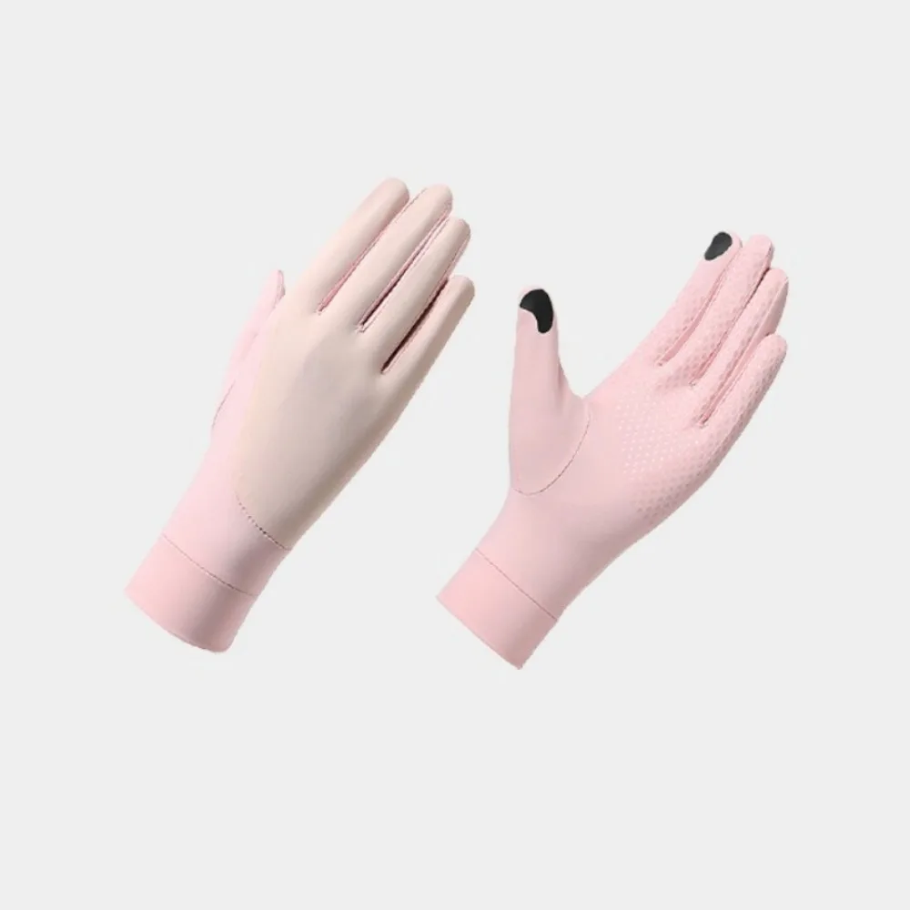 New Touch Screen Ice Silk Gloves Anti-UV Highly Elastic Riding Driving Gloves Breathable Non-slip Driving Mittens Women Men
New Touch Screen Ice Silk Gloves Anti-UV Highly Elastic Riding Driving Gloves Breathable Non-slip Driving Mittens Women Men