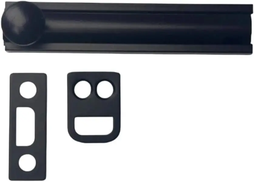 Solid Brass Surface Bolt, 3 Inch, Matte Black, 1 Pack, Premium Quality
Solid Brass Surface Bolt, 3 Inch, Matte Black, 1 Pack, Premium Quality