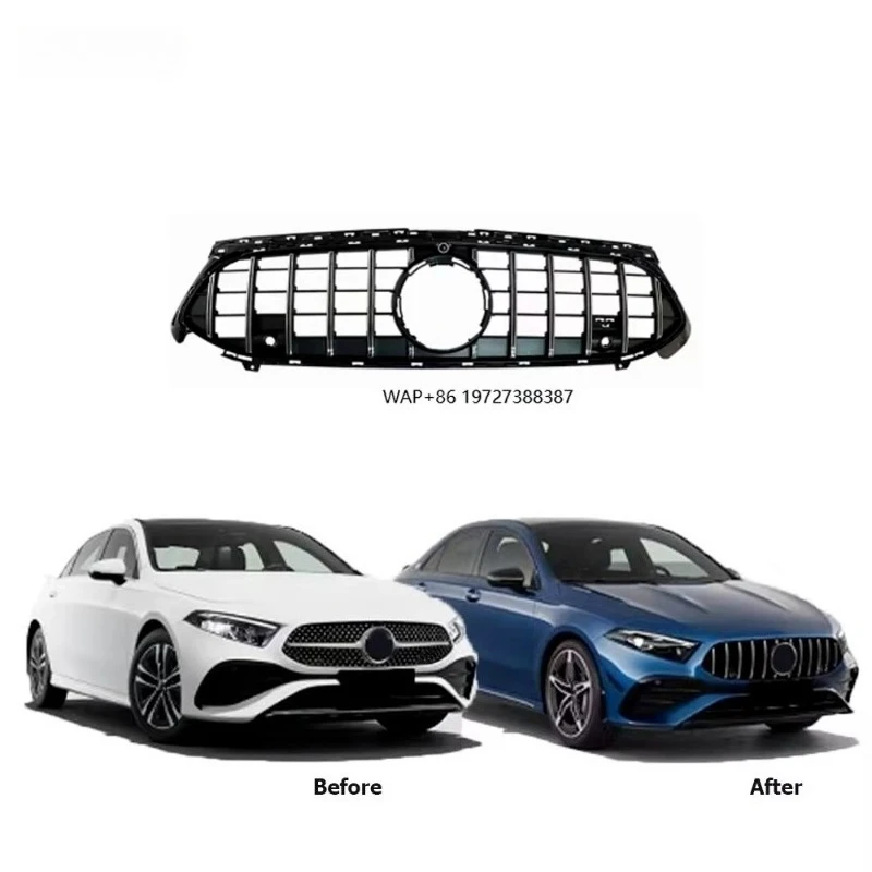 High Glossy 2023+ 35 Car Grille for a Class W177 Gt 1:1 Hood Grille Exterior Bumper Grille Upgrade Bodykit
High Glossy 2023+ 35 Car Grille for a Class W177 Gt 1:1 Hood Grille Exterior Bumper Grille Upgrade Bodykit