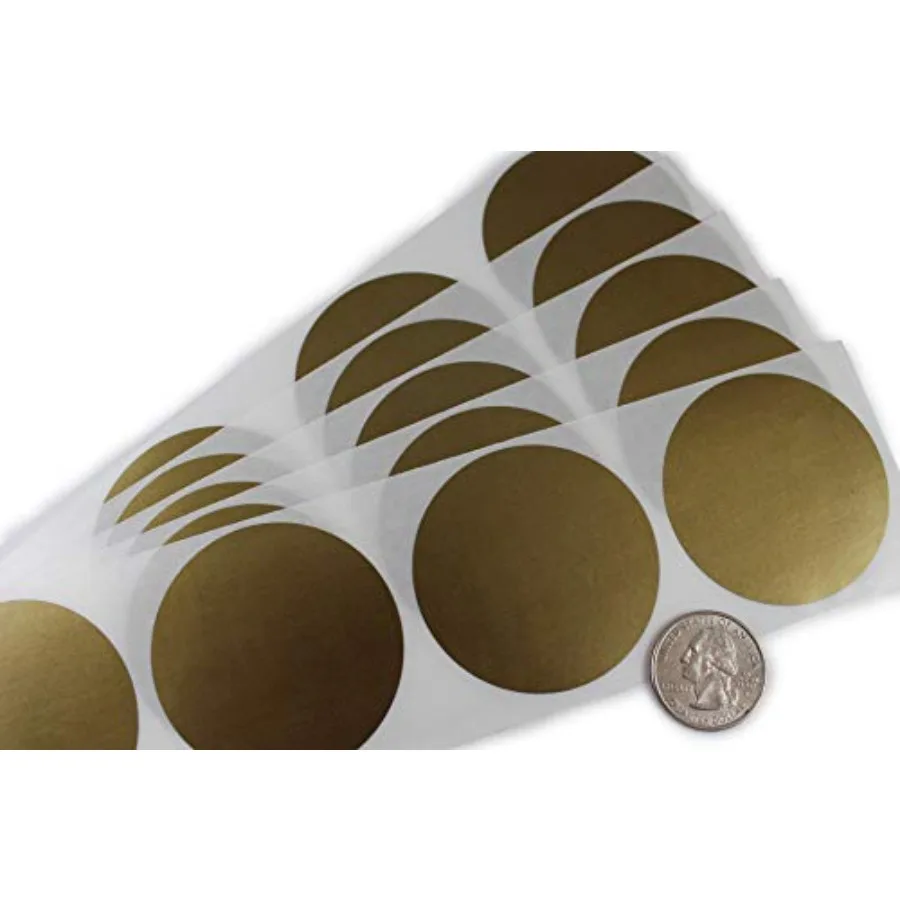 Gold 2" Round Scratch Off Stickers Labels Roll for DIY Crafts Invitations Gender Reveals Pregnancy Announcements Business Promo
Gold 2" Round Scratch Off Stickers Labels Roll for DIY Crafts Invitations Gender Reveals Pregnancy Announcements Business Promo