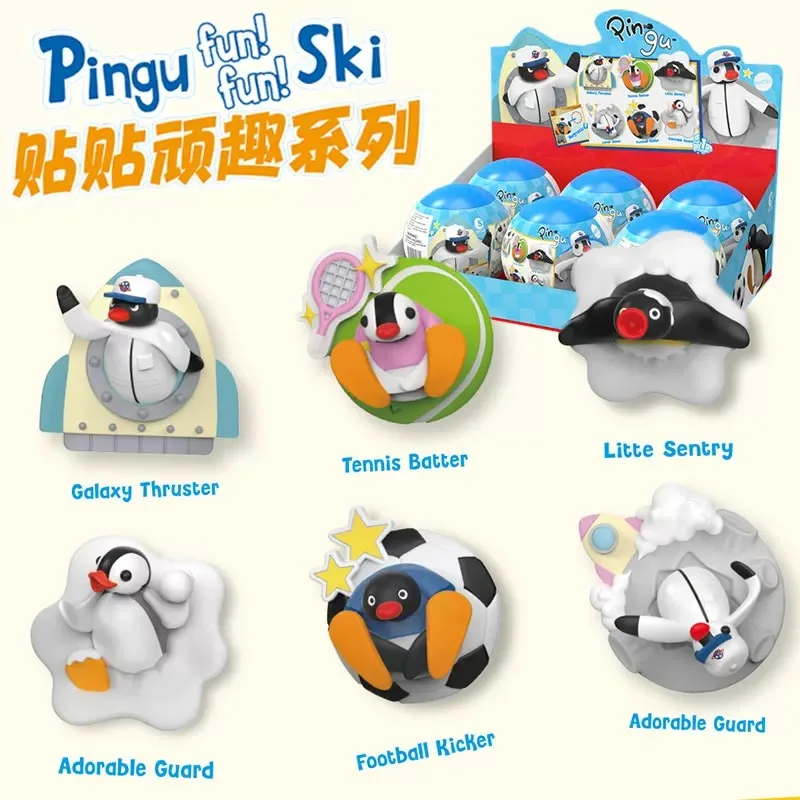 Pingu Penguin Fridge Magnet Blind Box Cute Collectible Refrigerator Sticker Kawaii Mini Desk Decor Ornament for Home Decoration
Pingu Penguin Fridge Magnet Blind Box Cute Collectible Refrigerator Sticker Kawaii Mini Desk Decor Ornament for Home Decoration