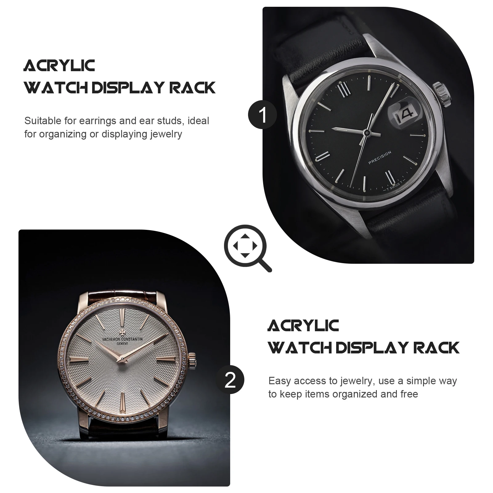 Acrylic Watch Display St Transparent C Ring Removable Bracket Holder Non Slip Multi Booth Fit All Watches Jewelry Tools
Acrylic Watch Display St Transparent C Ring Removable Bracket Holder Non Slip Multi Booth Fit All Watches Jewelry Tools