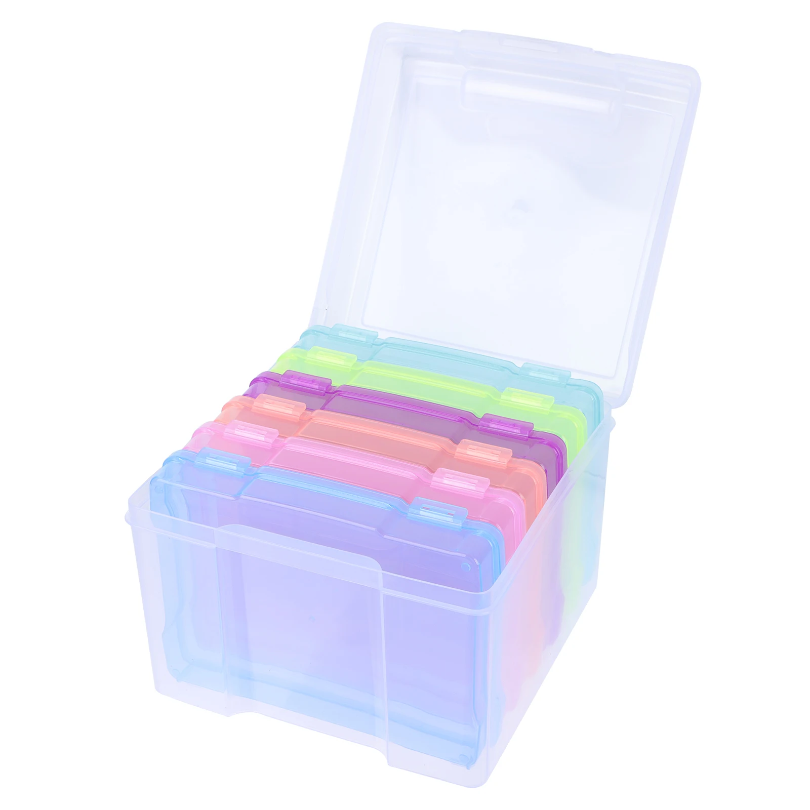 Photo Storage Box Plastic Containers for Cards Postcards Game Organizing Jewelry Scrapbooking Portable Durable Quality Photos
Photo Storage Box Plastic Containers for Cards Postcards Game Organizing Jewelry Scrapbooking Portable Durable Quality Photos