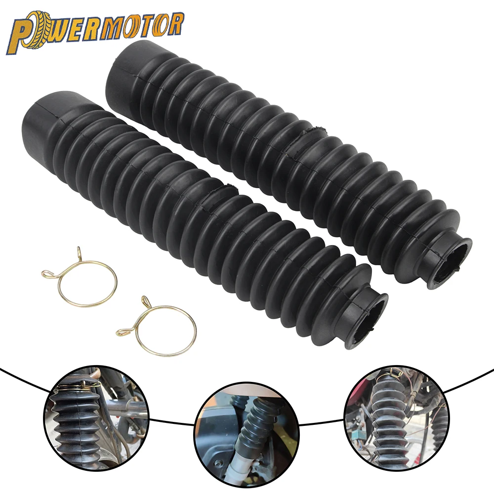 Motorcycle Universal Front Fork Shock Absorber Dust Proof Sleeve Protector For YAMAHA SEROW 250 225 XT250 XT225 Accessories
Motorcycle Universal Front Fork Shock Absorber Dust Proof Sleeve Protector For YAMAHA SEROW 250 225 XT250 XT225 Accessories