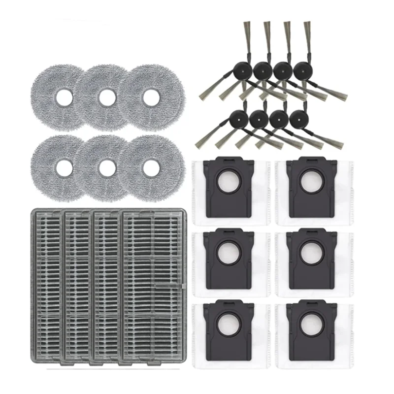 Совместимость с INLIG для Dreame X40 Pro, ультра боковая щетка, фильтр Hepa, швабра, тканевый мешок для пыли, аксессуары, запасные части
Совместимость с INLIG для Dreame X40 Pro, ультра боковая щетка, фильтр Hepa, швабра, тканевый мешок для пыли, аксессуары, запасные части