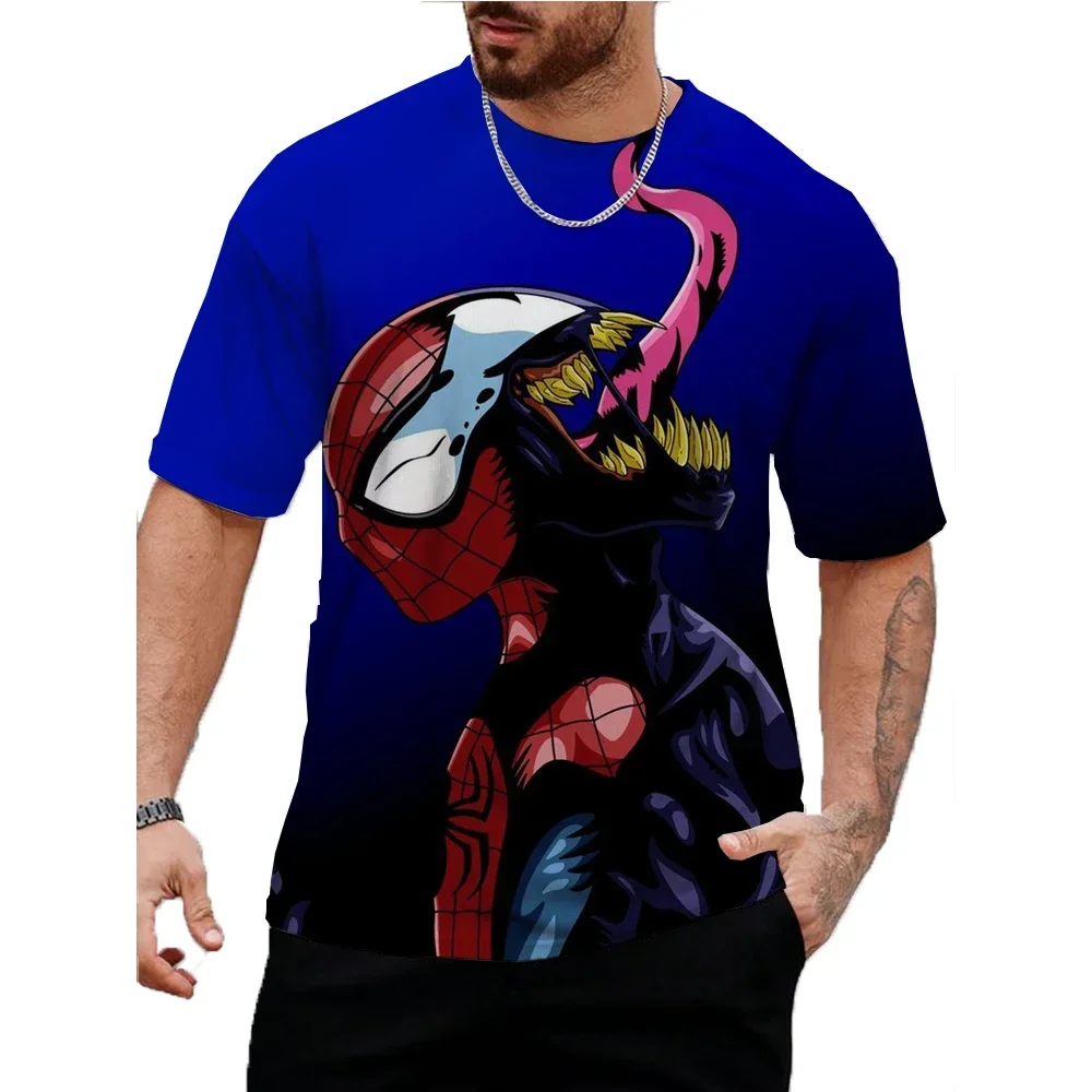 Disney Marvel Spider Man Print T-shirts For Men Crew Neck Loose Short Sleeve Tee Shirt Outdoor Oversized T-shirt Men Clothing
Disney Marvel Spider Man Print T-shirts For Men Crew Neck Loose Short Sleeve Tee Shirt Outdoor Oversized T-shirt Men Clothing