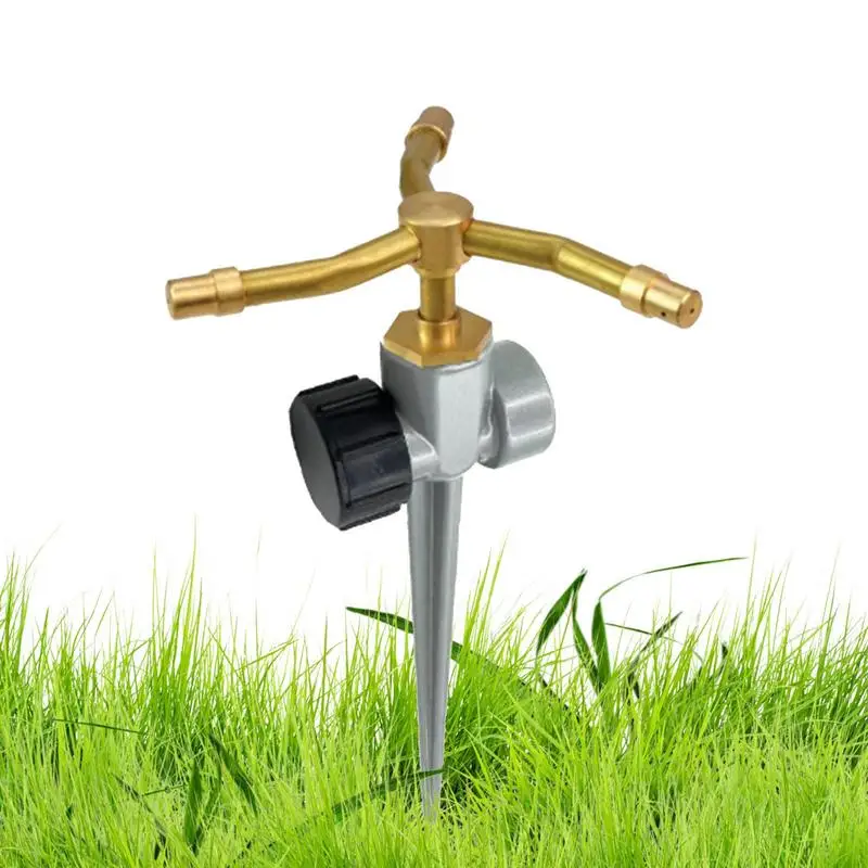 Lawn Sprinklers For Yard 3-Arms Long-Distance Brass Sprayer 360 Degree Rotating Weather-Resistant Sprinkler For Lawn Garden Farm
Lawn Sprinklers For Yard 3-Arms Long-Distance Brass Sprayer 360 Degree Rotating Weather-Resistant Sprinkler For Lawn Garden Farm