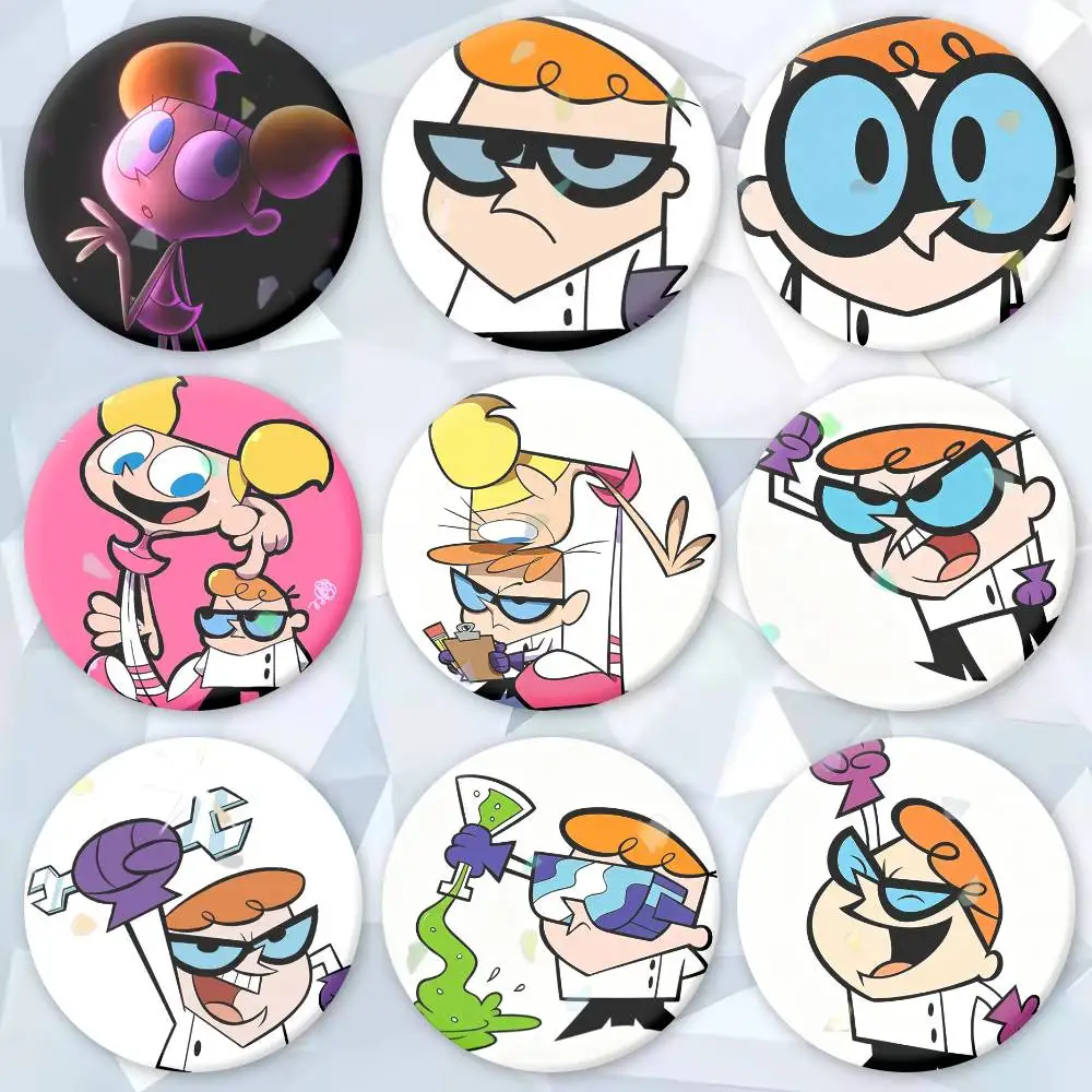 Cartoon D-Dexters L-Laboratory Brooches Cartoon Badge Pins Backpack Hat Accessories Friend Gift
Cartoon D-Dexters L-Laboratory Brooches Cartoon Badge Pins Backpack Hat Accessories Friend Gift