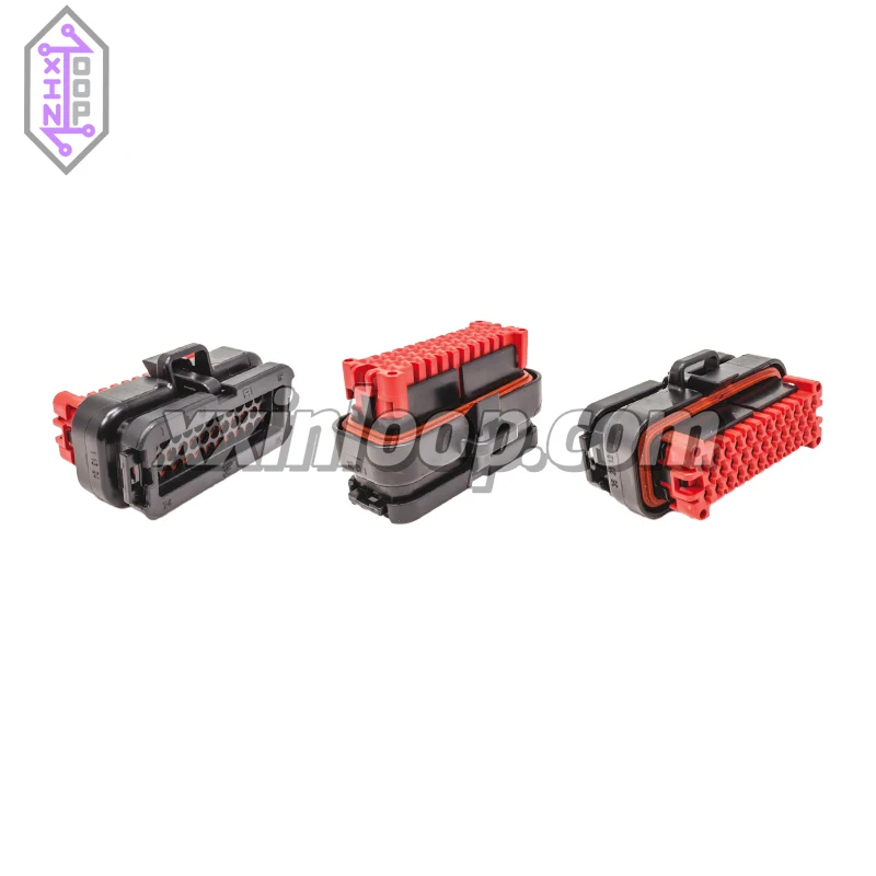 776164‑1 35‑Position Sealed Automotive Plug Housing 4.00 mm Pitch Black PBT Cable‑to‑Device AMPSEAL Series 7761641
776164‑1 35‑Position Sealed Automotive Plug Housing 4.00 mm Pitch Black PBT Cable‑to‑Device AMPSEAL Series 7761641