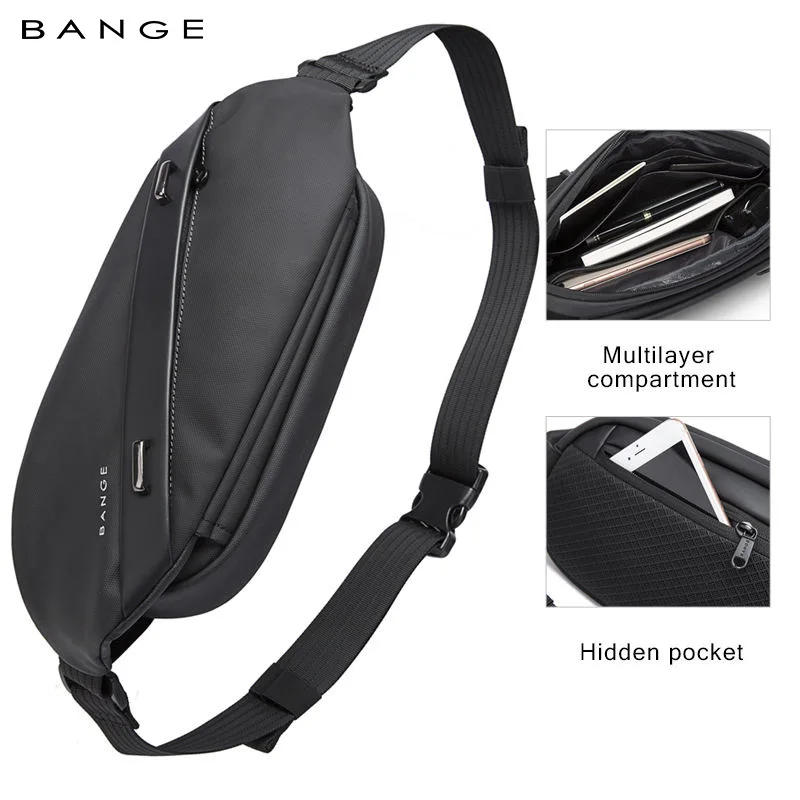 BANGE Riding Backpack for Men, Men's Chest Bag, Casual Men's Single Shoulder Bag, Lightweight and Large-Capacity Crossbody Bag
BANGE Riding Backpack for Men, Men's Chest Bag, Casual Men's Single Shoulder Bag, Lightweight and Large-Capacity Crossbody Bag