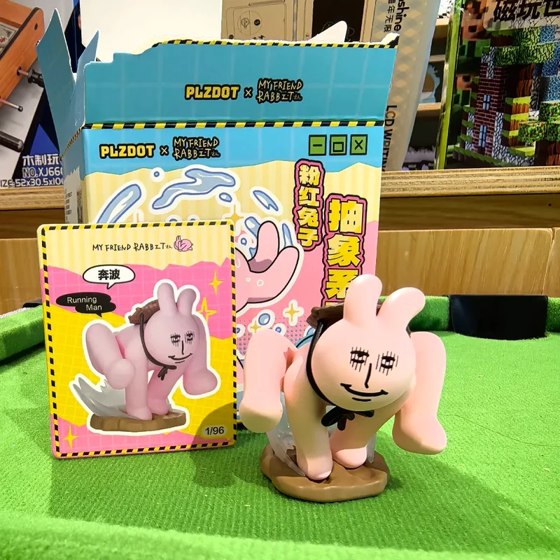 Подлинный Plzdot, розовый кролик, абстрактная серия, второе издание, мини-слепая коробка, настольное украшение, Рождественский подарок, забавные игрушки, загадочная коробка
Подлинный Plzdot, розовый кролик, абстрактная серия, второе издание, мини-слепая коробка, настольное украшение, Рождественский подарок, забавные игрушки, загадочная коробка