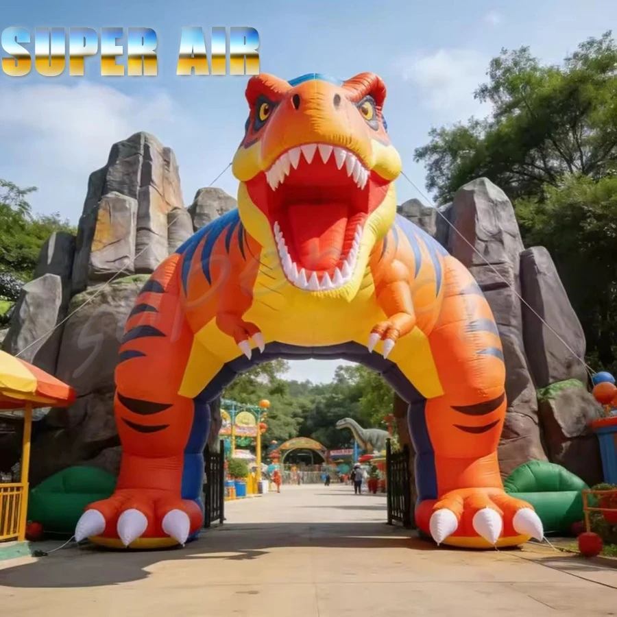 Inflatable Dinosaur Arch Custom Jurassic Park Entrance Door, Commercial Advertising Inflatable Arch for Theme Park Decoration
Inflatable Dinosaur Arch Custom Jurassic Park Entrance Door, Commercial Advertising Inflatable Arch for Theme Park Decoration