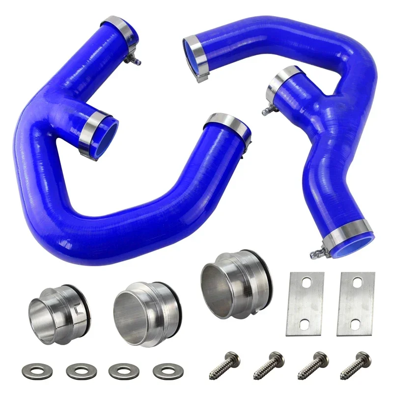 Intercooler Pipe Silicone Turbo Hose Fits for Golf MK5 MK6 GTI 2.0 FSi W/Adapters 2006-2009
Intercooler Pipe Silicone Turbo Hose Fits for Golf MK5 MK6 GTI 2.0 FSi W/Adapters 2006-2009