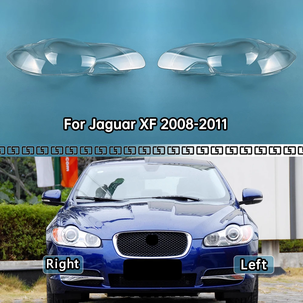 For Jaguar XF 2008-2011 Headlights Shell Transparent Lampshdade Headlamp Cover Lamp Shade Plexiglass Replace Original Lens
For Jaguar XF 2008-2011 Headlights Shell Transparent Lampshdade Headlamp Cover Lamp Shade Plexiglass Replace Original Lens