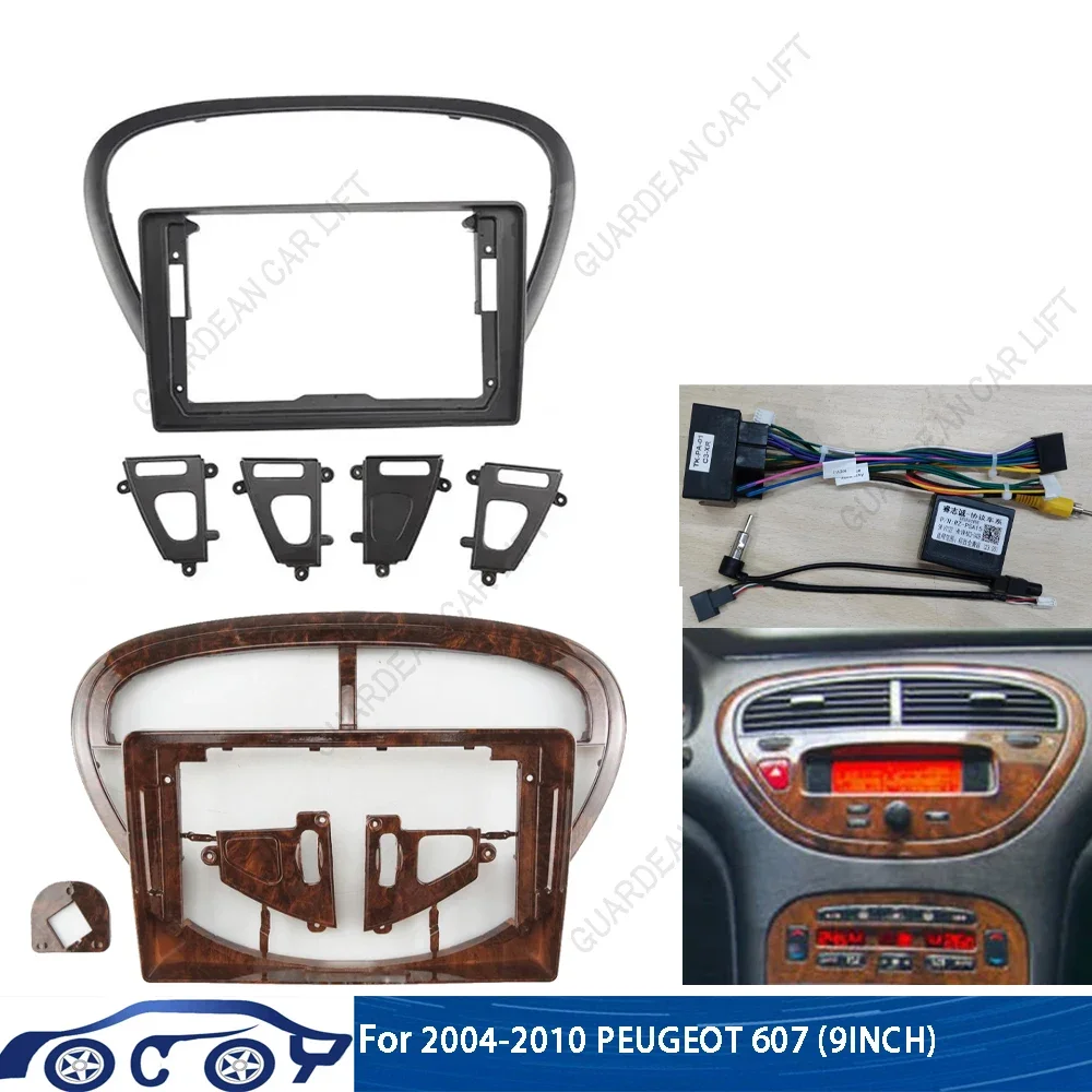 9Inch Car Radio Fascias For 2004-2010 PEUGEOT 607 Android Stereo Frame Panel With Cable canbus Decoding
9Inch Car Radio Fascias For 2004-2010 PEUGEOT 607 Android Stereo Frame Panel With Cable canbus Decoding