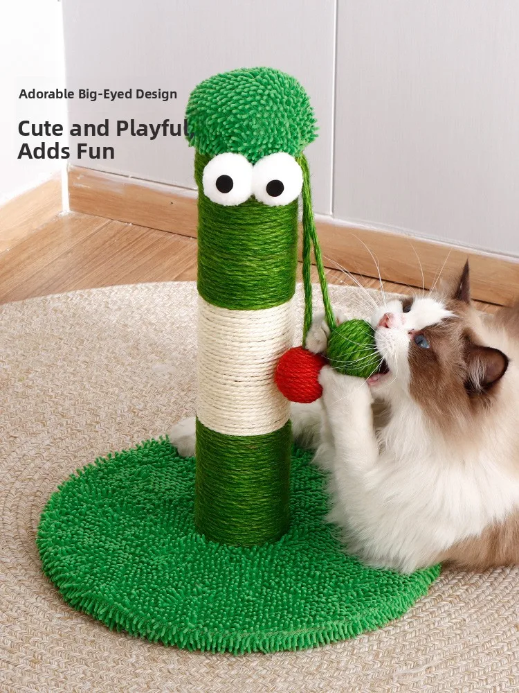 Vertical Jute Scratching Post Non-edding Wear-resistant Toy Durable Claw Board Interactive Pet Supplies
Vertical Jute Scratching Post Non-edding Wear-resistant Toy Durable Claw Board Interactive Pet Supplies