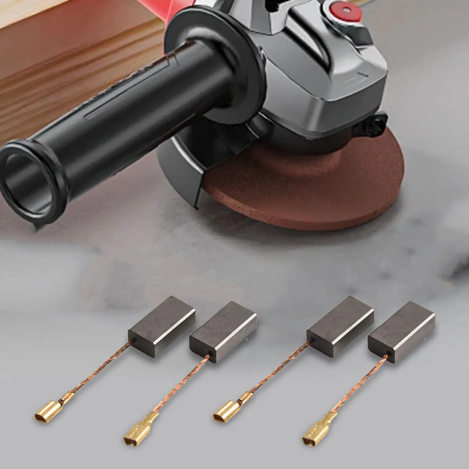 Angle Grinder Accessories Carbon Brush Grinder High Quality Metal Carbon Brushes Durability GWS6-100 Power Tools
Angle Grinder Accessories Carbon Brush Grinder High Quality Metal Carbon Brushes Durability GWS6-100 Power Tools