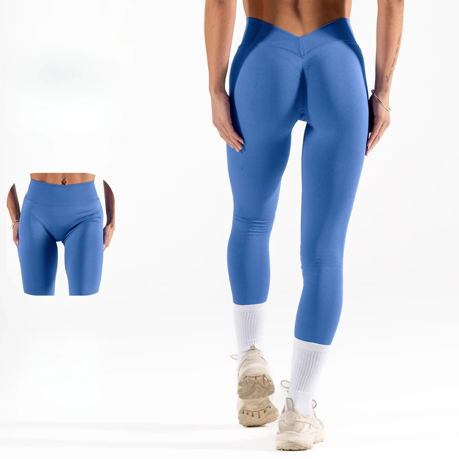 Женские бесшовные штаны для йоги с высокой талией, дышащие быстросохнущие леггинсы для тренировок для бега, спортивные колготки, спортивные матовые против скатывания
Женские бесшовные штаны для йоги с высокой талией, дышащие быстросохнущие леггинсы для тренировок для бега, спортивные колготки, спортивные матовые против скатывания