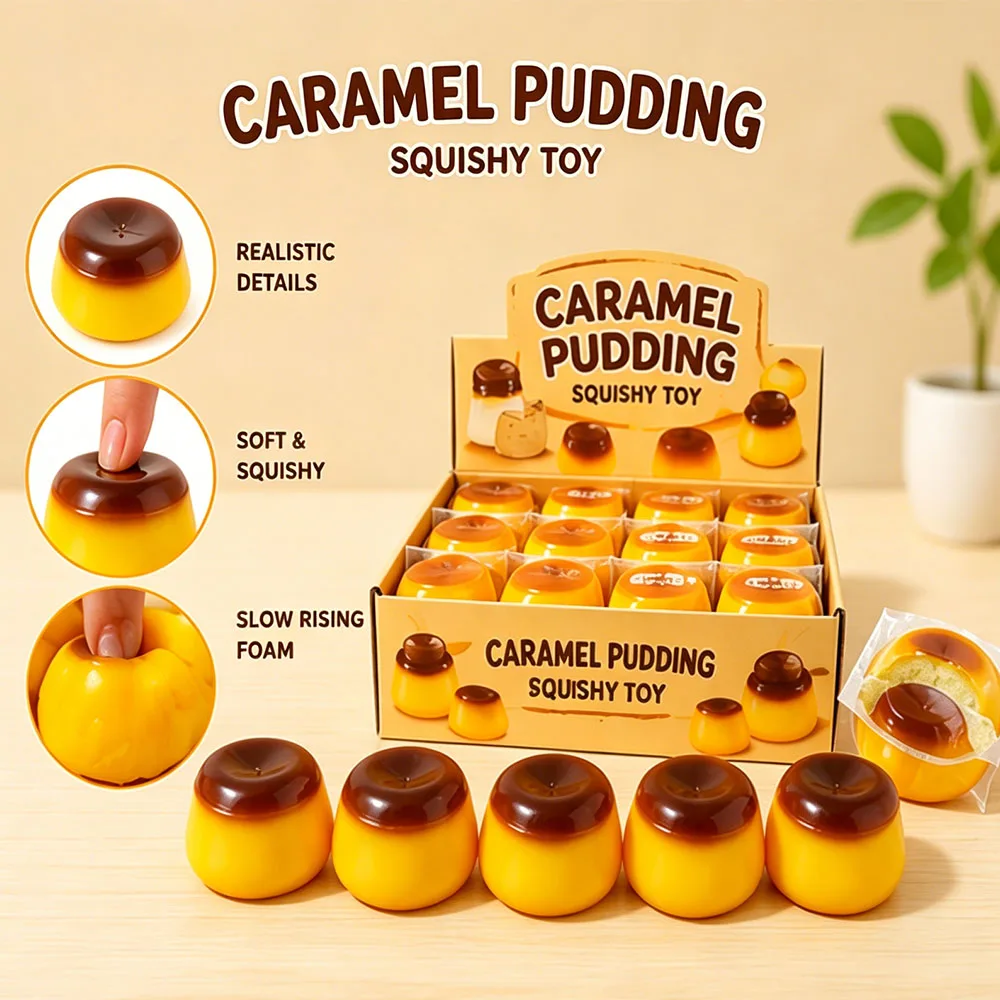 DIY Caramel Pudding Squishy Crunchy Handmade Ball Squeeze Fidget Sensory Anti Stress Relief Desk Gadget Novelty Gift Idea
DIY Caramel Pudding Squishy Crunchy Handmade Ball Squeeze Fidget Sensory Anti Stress Relief Desk Gadget Novelty Gift Idea