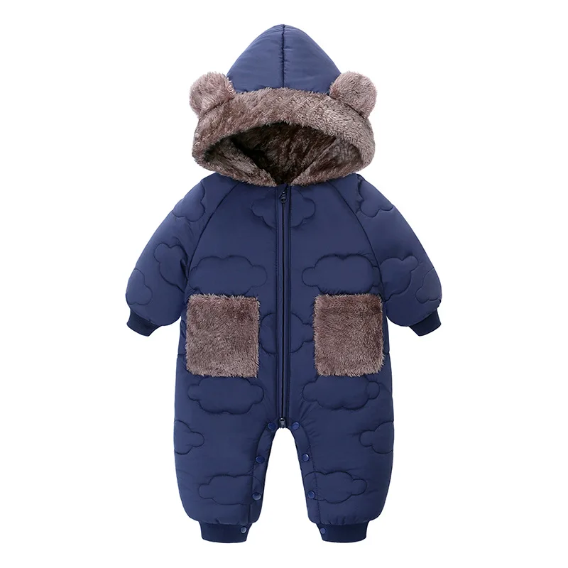 2025 Winter Baby Kids Romper Warm Thicken Outerwear Fleece Hooded Zipper Overalls Cotton-padded Parkas Cute One-piece Outerwear
2025 Winter Baby Kids Romper Warm Thicken Outerwear Fleece Hooded Zipper Overalls Cotton-padded Parkas Cute One-piece Outerwear