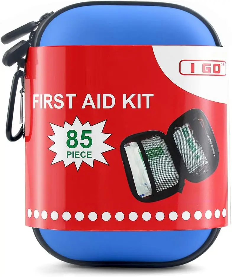 85 Pcs Mini First Aid Kit, Small Emergency Survival Kit for Travel Hiking Camping Backpacking Car
85 Pcs Mini First Aid Kit, Small Emergency Survival Kit for Travel Hiking Camping Backpacking Car