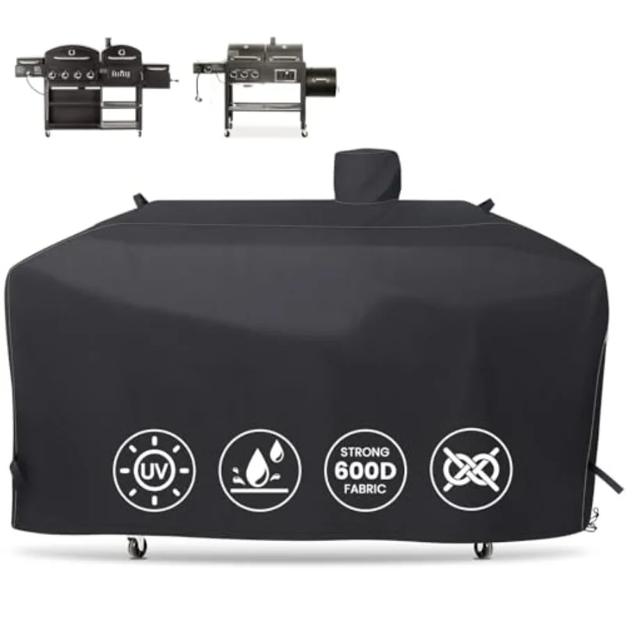 QuliMetal Grill Cover for Smoke Hollow 4 in 1 Combo Grill PS9900 Pit Boss Memphis Ultimate Grill PS9900-SY18 47180T DG1100S PB7
QuliMetal Grill Cover for Smoke Hollow 4 in 1 Combo Grill PS9900 Pit Boss Memphis Ultimate Grill PS9900-SY18 47180T DG1100S PB7
