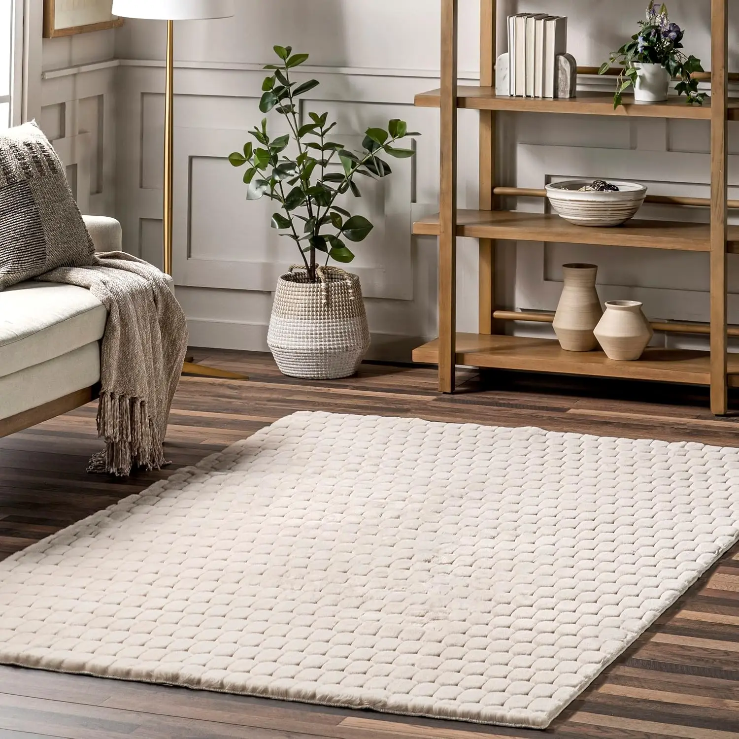 5' x 8' Cozy Plush SuperiorWash Area Rug, Machine Washable, Non-Slip, Soft Fluffy Shag Carpet for Living Room Bedroom Kids Room
5' x 8' Cozy Plush SuperiorWash Area Rug, Machine Washable, Non-Slip, Soft Fluffy Shag Carpet for Living Room Bedroom Kids Room