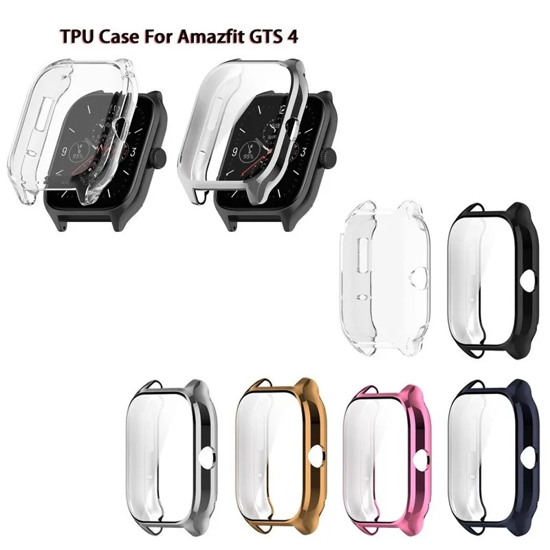 Slim Soft TPU Screen Protector Case Cover Protective For Huami Amazfit GTS 4
Slim Soft TPU Screen Protector Case Cover Protective For Huami Amazfit GTS 4