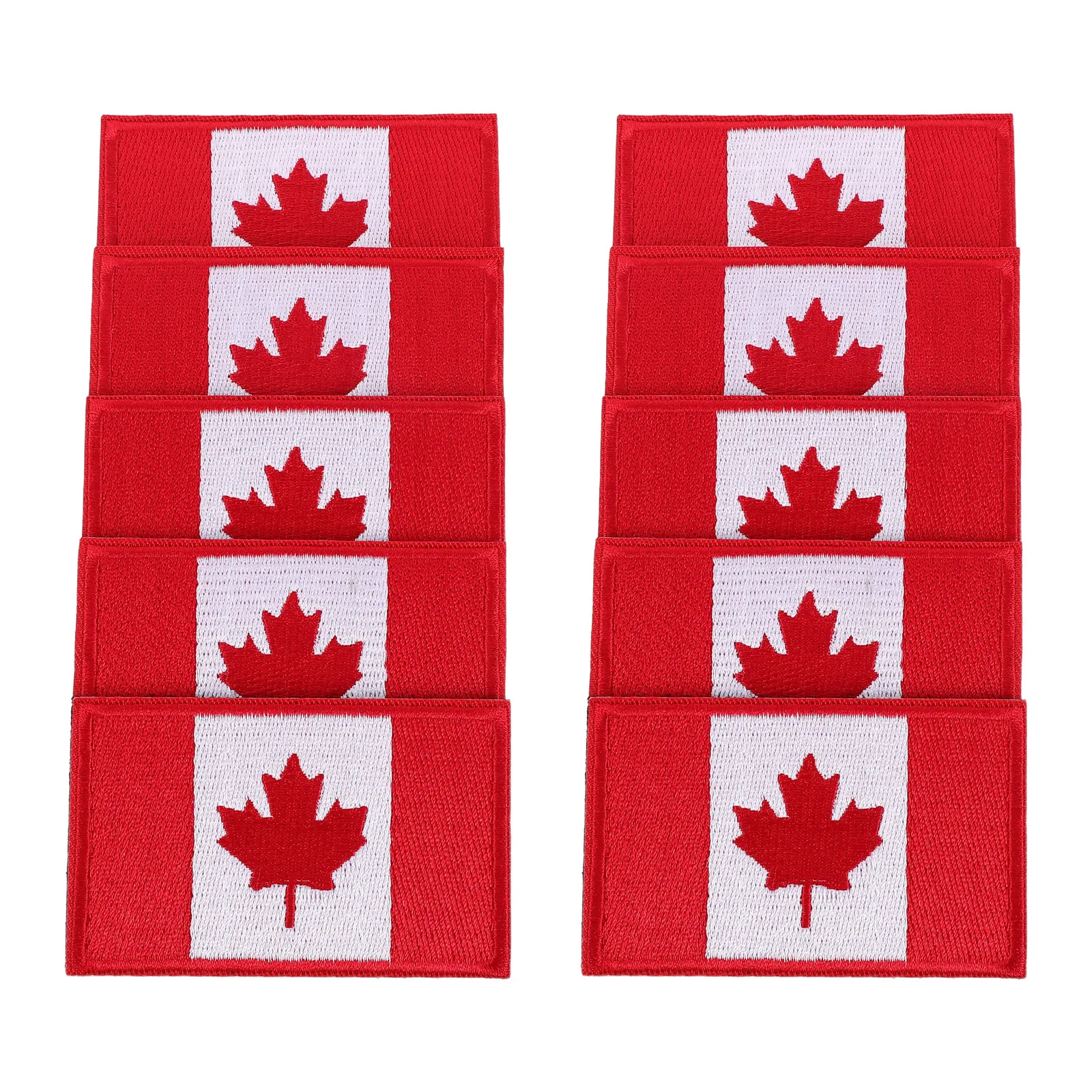10Pcs Embroidered Canada Flag Patch Applique Sew on Patches for Garments Backpack Hats DIY Clothing Repair Decorative Accessory
10Pcs Embroidered Canada Flag Patch Applique Sew on Patches for Garments Backpack Hats DIY Clothing Repair Decorative Accessory