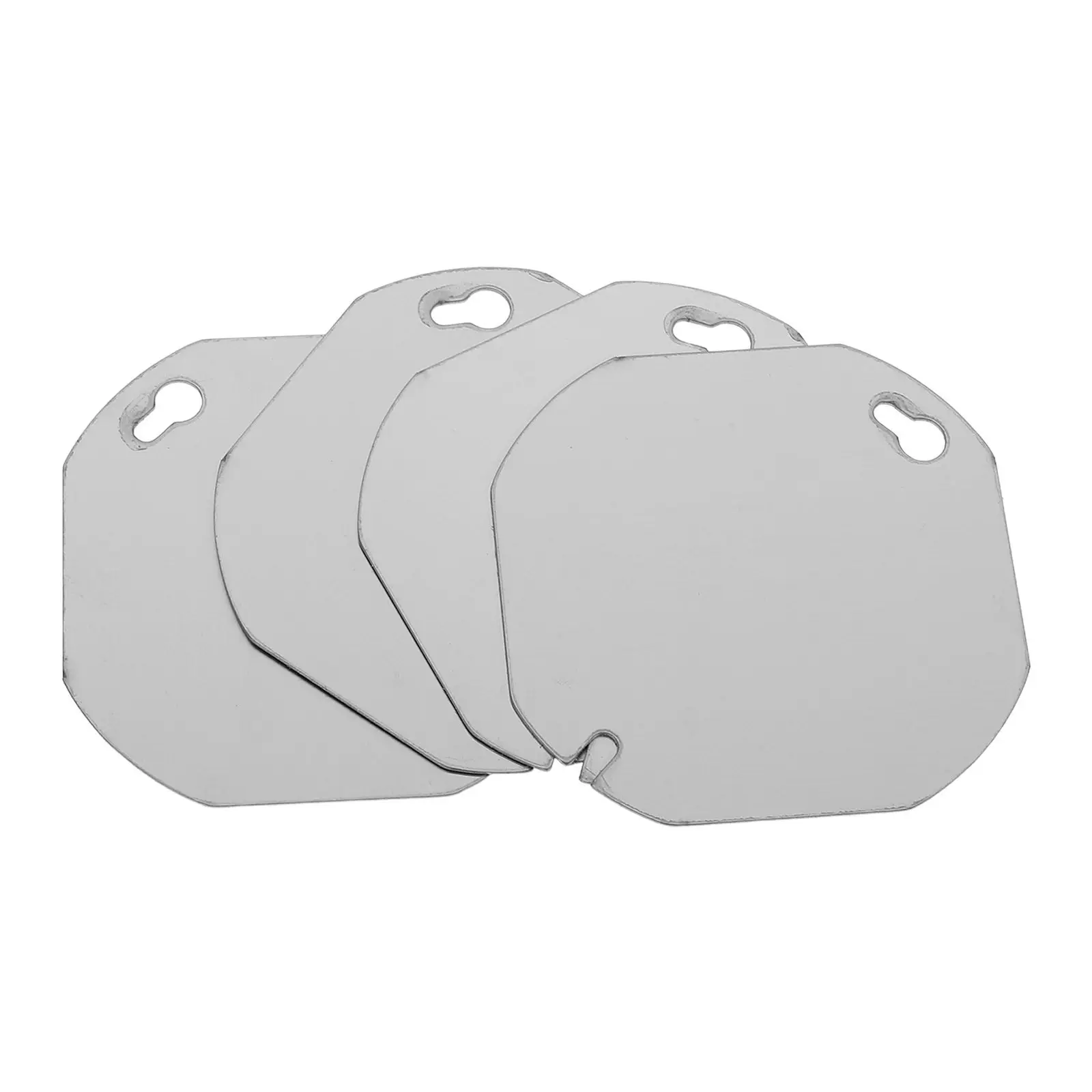 4Pcs Metal Electrical Box Cover Octagon Steel Flat Blank Junction Box Cover Plate Ideal for Home Office Factory Quick Secure
4Pcs Metal Electrical Box Cover Octagon Steel Flat Blank Junction Box Cover Plate Ideal for Home Office Factory Quick Secure