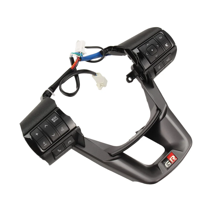 ABOK-84250-0K320 Multifunctional Steering Wheel Audio Mode Control Switch For Toyota Hilux Revo Rocco Fortuner 2015-20
ABOK-84250-0K320 Multifunctional Steering Wheel Audio Mode Control Switch For Toyota Hilux Revo Rocco Fortuner 2015-20