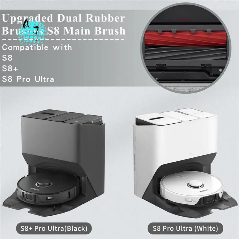 A07F-запасные запасные части для Roborock S8/S8 Plus/S8 Pro Ultra, основная боковая щетка робота, фильтр Hepa, тканевый мешок для швабры
A07F-запасные запасные части для Roborock S8/S8 Plus/S8 Pro Ultra, основная боковая щетка робота, фильтр Hepa, тканевый мешок для швабры