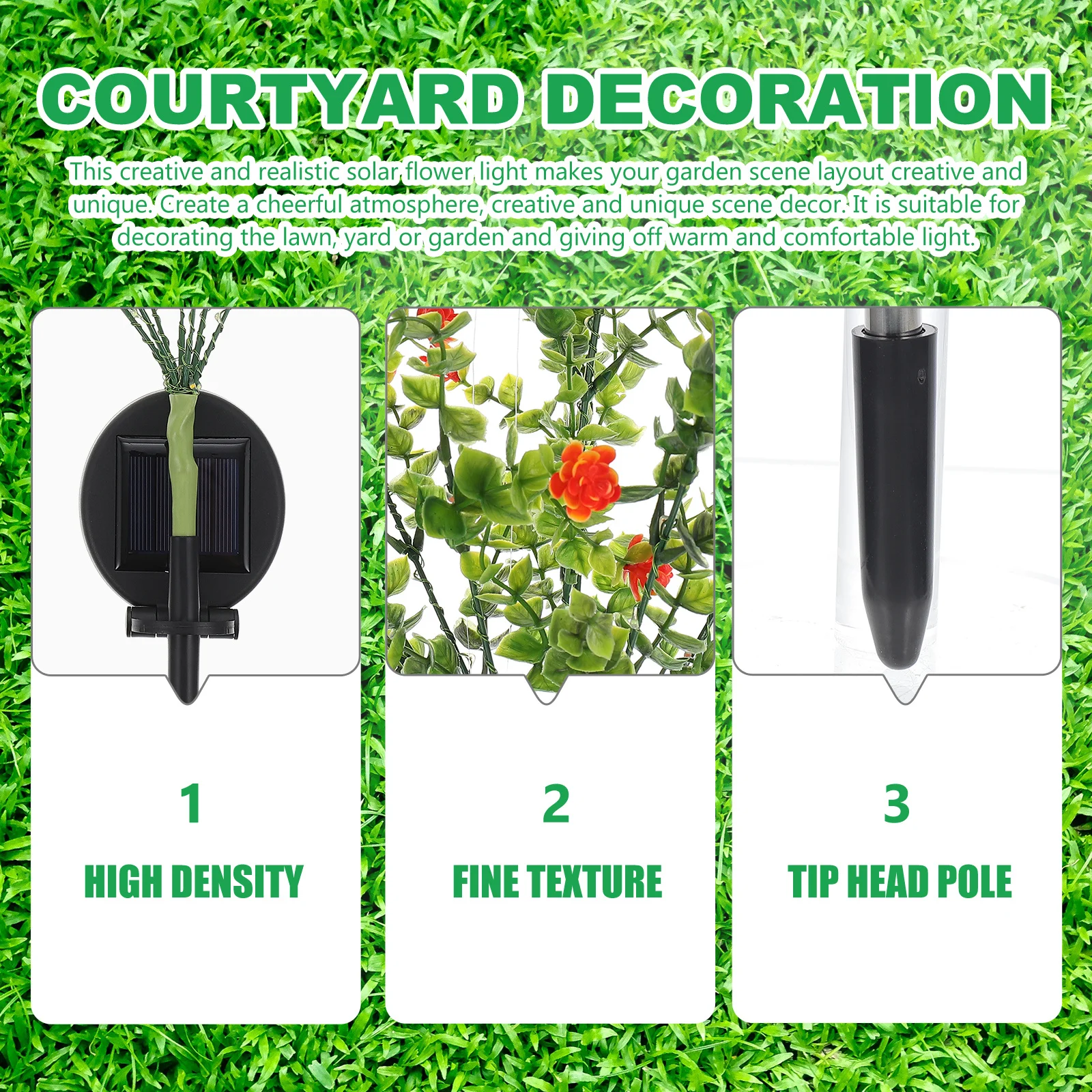 Solar LED Eucalyptus Lawn nament Ground Inserting Lamp Flower Shaped Sunset Color Outdoor Decor Solar for Gardens 
Solar LED Eucalyptus Lawn nament Ground Inserting Lamp Flower Shaped Sunset Color Outdoor Decor Solar for Gardens